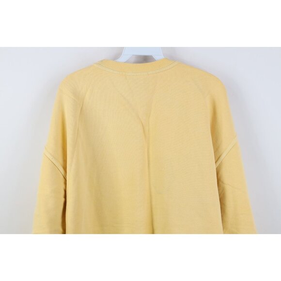 Vtg 90s Streetwear Womens Large Distressed Pigment Dye Virginia Beach Sweatshirt - Picture 16 of 16